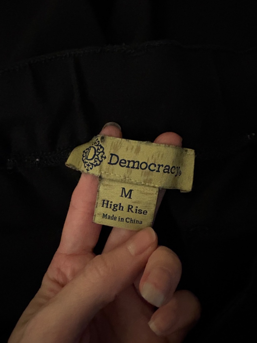 Democracy High Rise Drawstring Pants M - Picture 5 of 7